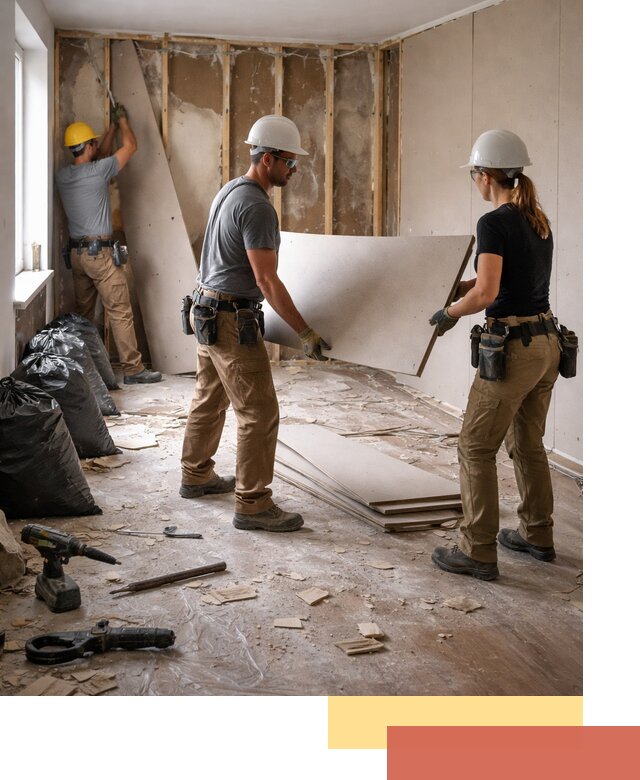 Демонтаж стеновых панелей в Норильске быстро и аккуратно