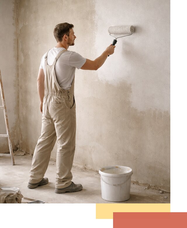 Грунтовка стен под отделку в Норильске профессиональным раствором