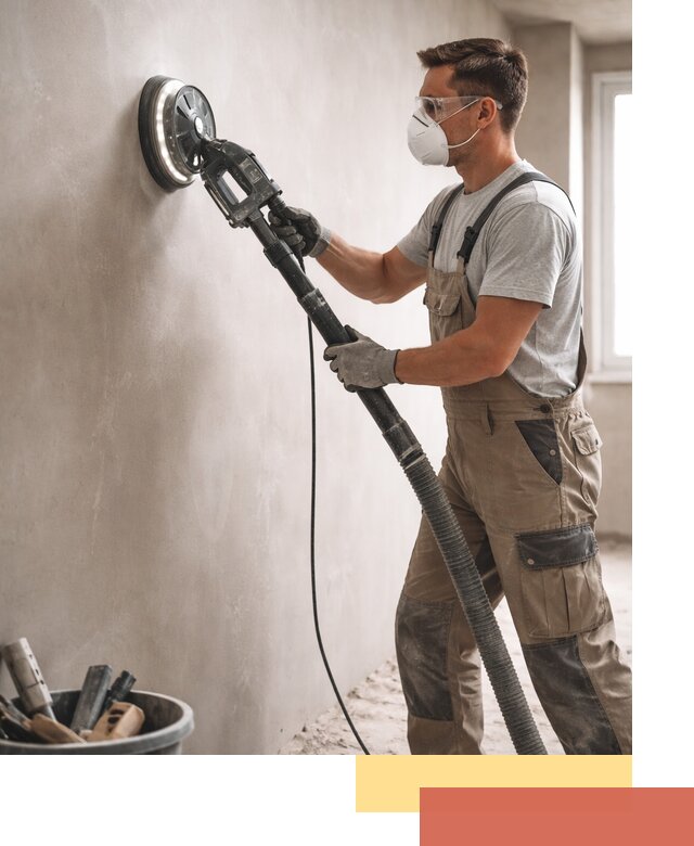 Профессиональная шлифовка стен в Норильске быстро и качественно