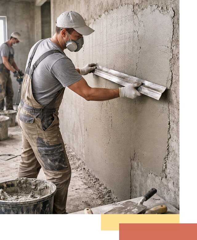 Штукатурка бетонных стен в Норильске качественно и долговечно