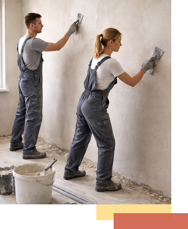 Штукатурка стен под обои в Норильске профессионально и быстро