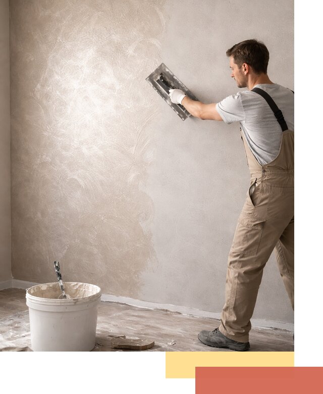 Декоративная штукатурка «Мокрый шелк» под ключ в Норильске