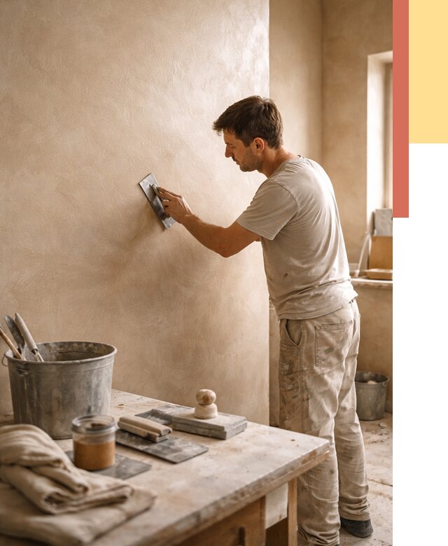 Марокканская штукатурка таделакт в Норильске под ключ от 4362 руб. | ОТДЕЛОЧНИК-Нрл