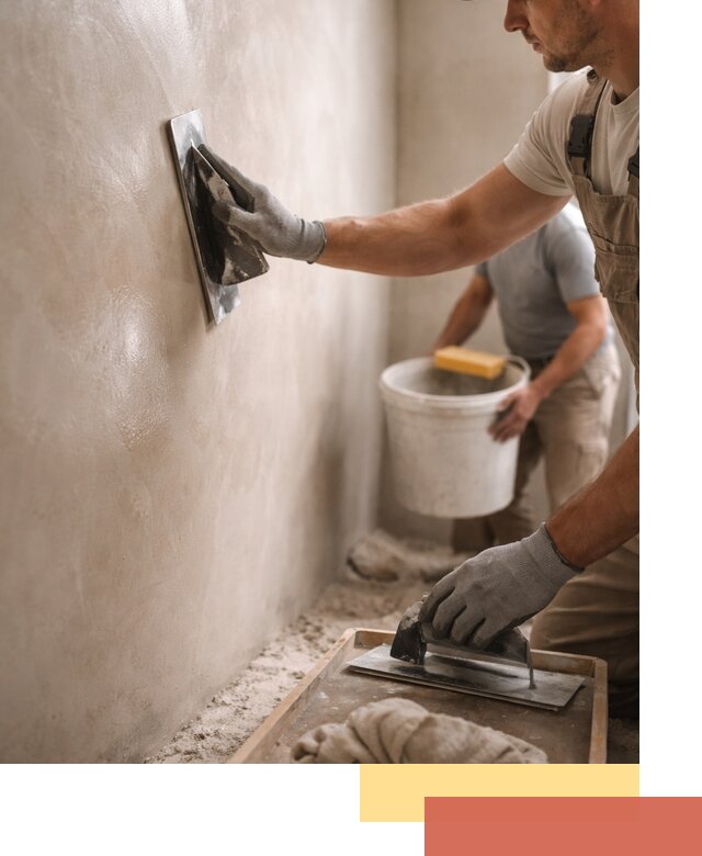 Нанесение марокканской штукатурки таделакт в Норильске