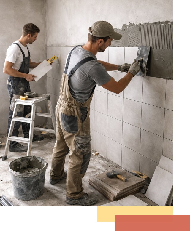 Укладка плитки на стены в Норильске профессионально и надежно