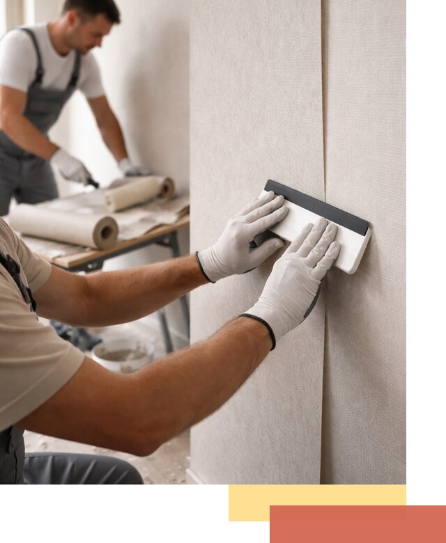 Поклейка обоев под покраску в Норильске профессионально и быстро