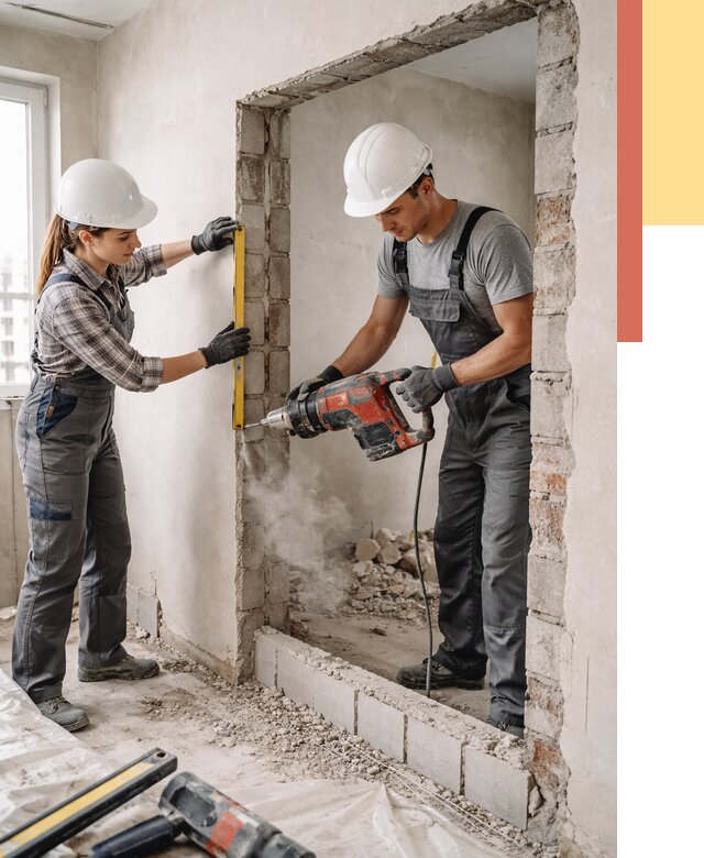 Создание проемов в стенах в Норильске от 6750 руб. — алмазная резка и расширение | ОТДЕЛОЧНИК-Нрл
