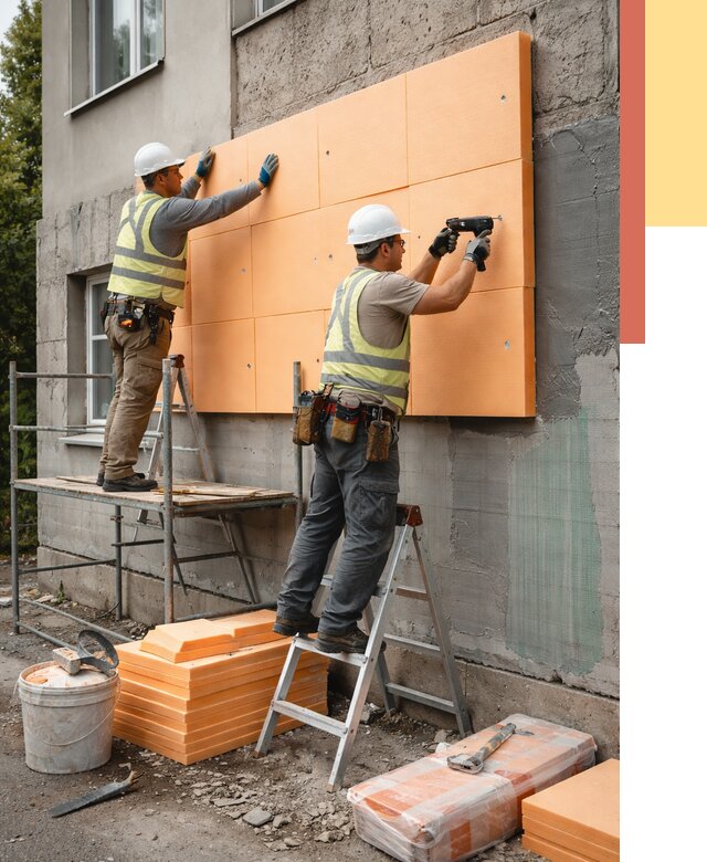 Утепление стен пеноплексом в Норильске от 1921 руб./м2 — быстро и недорого | ОТДЕЛОЧНИК-Нрл