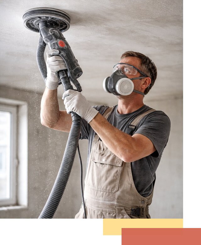 Шлифовка потолка в Норильске — качественная подготовка под отделку