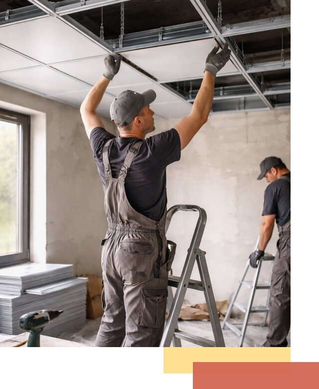 Монтаж кассетного потолка в Норильске качественно и быстро