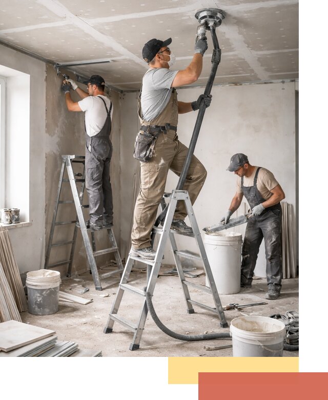 Ремонт потолка из гипсокартона в Норильске: быстрый и качественный монтаж