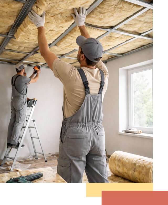 Утепление потолка под ключ в Норильске качественно и быстро