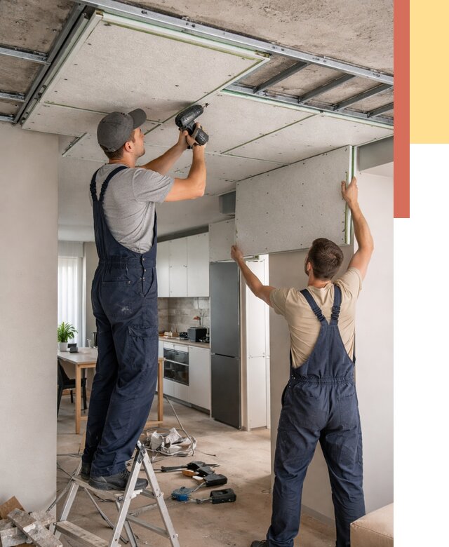 Шумоизоляция потолка панелями зипс в Норильске от 1921 руб. под ключ | ОТДЕЛОЧНИК-Нрл